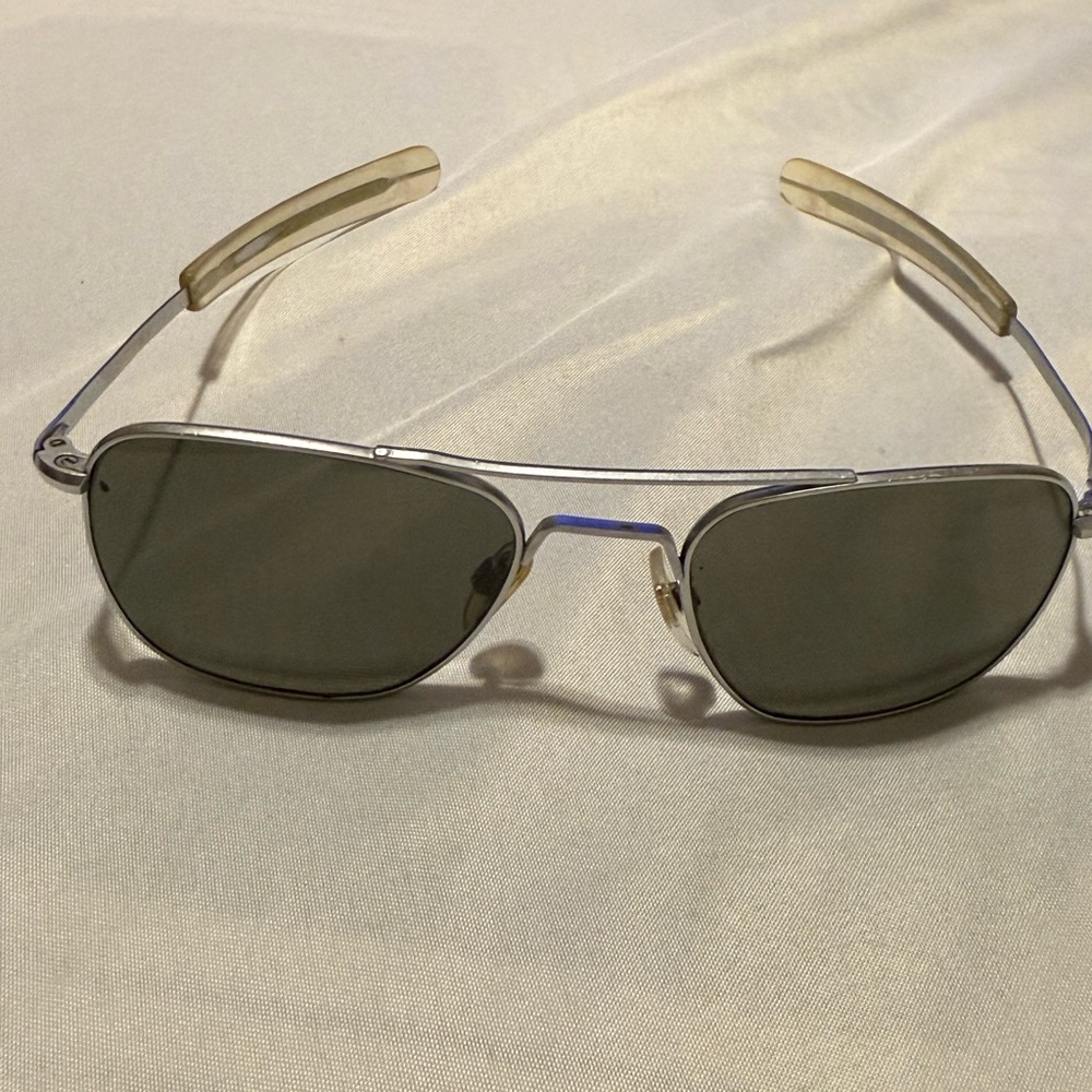Randolph engineering Silver Aviator Sunglasses - image 1